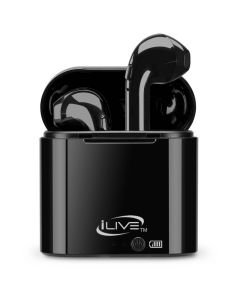 The minimalist design is ergonomically developed to fit in your ear and offer hours on end of comfort. The included recharging case not only protects the earbuds while you stow them away, but can also recharge your earbuds fully between your longest listening session. The right and left earbuds are paired together right out of the box, so all you have to do is connect via Bluetooth to your favorite device. One key control (Bluetooth, play, pause, phone, on/off) and voice prompts put these 'buds a cut above the rest.