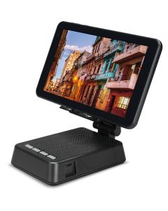 The Video Mate Wireless Speaker and Phone Holder from iLive is perfect for when you need to be handsfree when watching videos on your phone. 