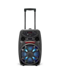 Full-bodied sound and low, lows are what you want from a party speaker. That’s exactly what you get with this iLive Wireless Tailgate Party Speaker. Connect your Bluetooth device and get the party going with room-rockin’ bass and a microphone input to make announcements to the crowd.