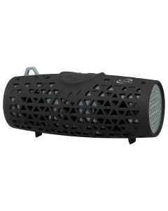 The perfect companion for all things adventure this speaker floats, fits in your cup holder and clips to your backpack.